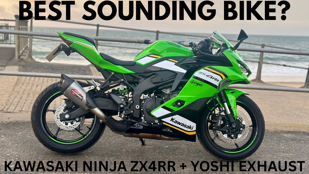 Можно ли назвать KAWASAKI NINJA ZX4RR мотоциклом с лучшим звучанием?