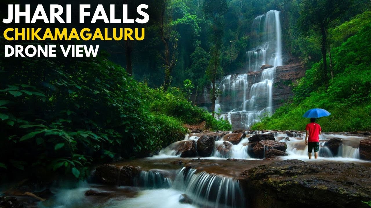CHIKAMAGALURU WATERFALLS IN MONSOON- JHARI FALLS - HONNAMMA FALLS- BUTTERMILK FALLS- WATERFALLS TREK