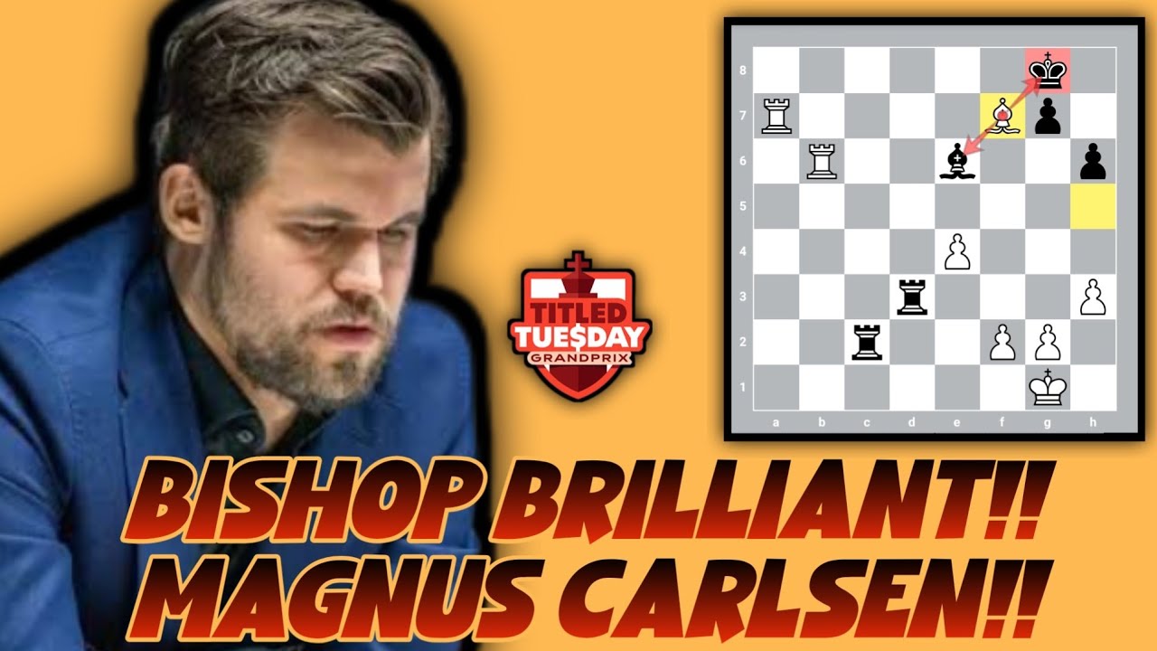 Magnus carlsen vs Ilia iljiushenok || Titled Tuesday Grand Prix 2025-2026