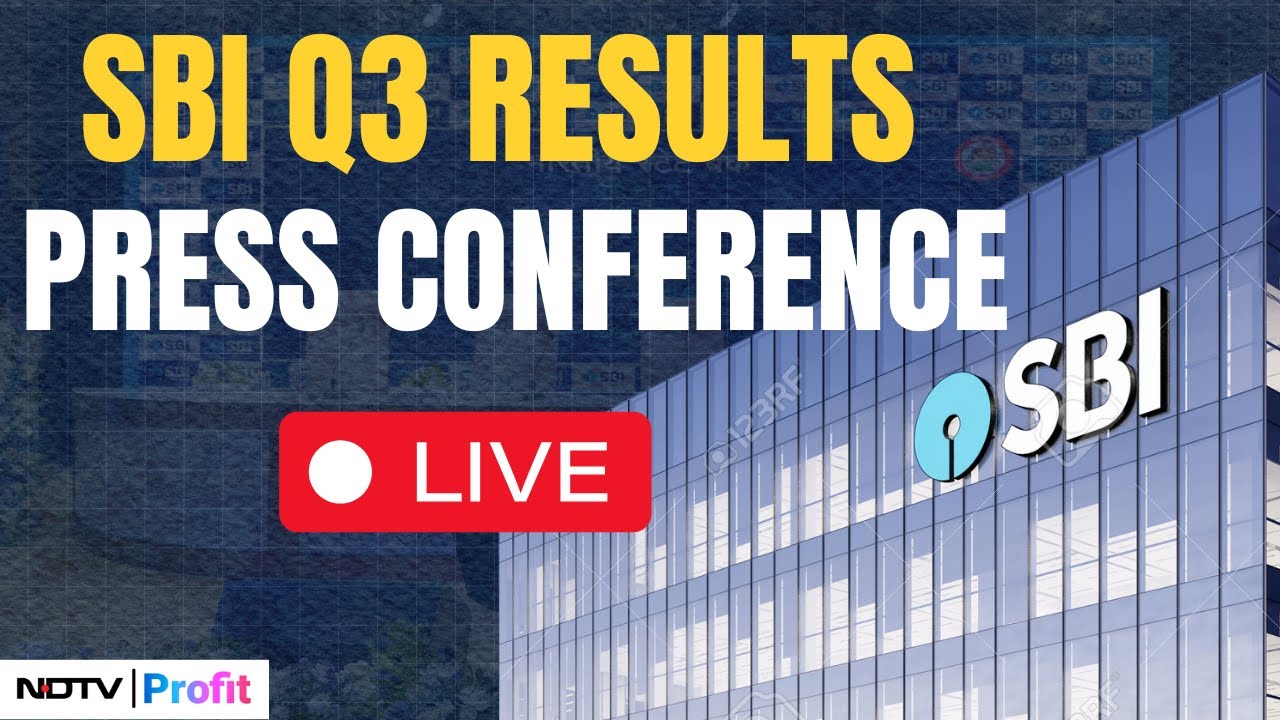 SBI Q3 Results LIVE | SBI Q3 Results Press Conference LIVE | SBI Q3 Results | LIVE News