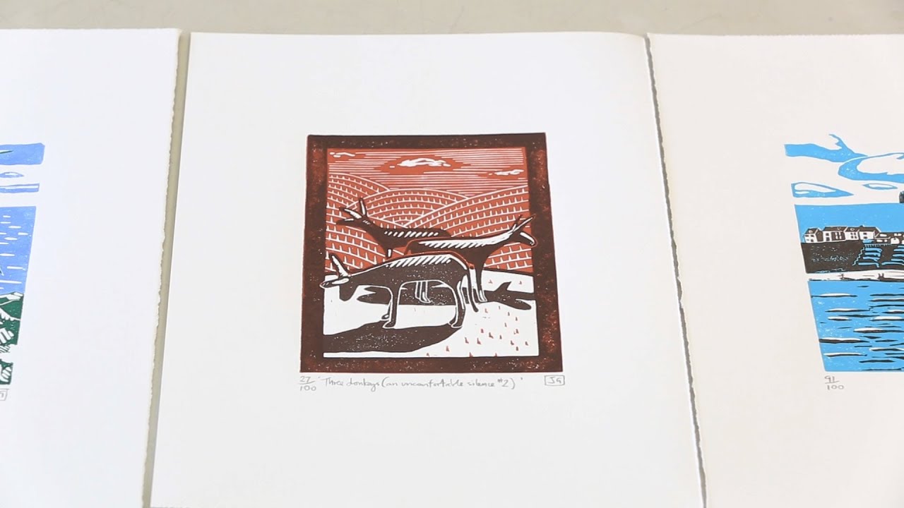 Shortcuts - an introduction to linocut printmaking with James Green