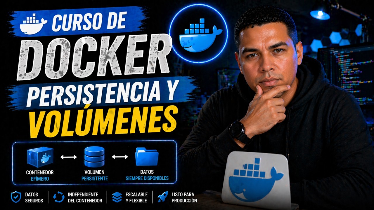 Curso de Docker: Persistencia y volúmenes