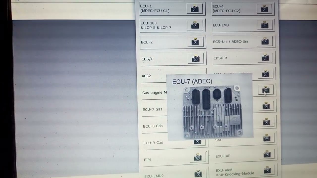 How to connect/Diagnose MTU #ADEC #ECU7