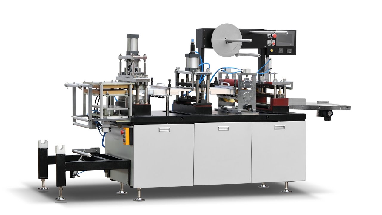 Paper cup lid/cap machine, plastic lid thermoforming machine for PS hot drinks/PET cold drinks