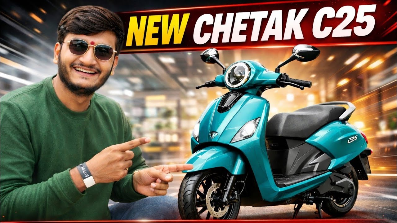 The Best Budget EV? 🛵 Bajaj Chetak C25 Review & Walkaround!