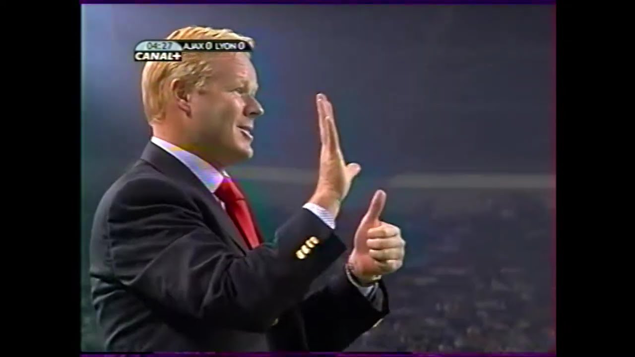 AJAX AMSTERDAM-OL LIGUE DES CHAMPIONS 2002-2003 VF CANAL+