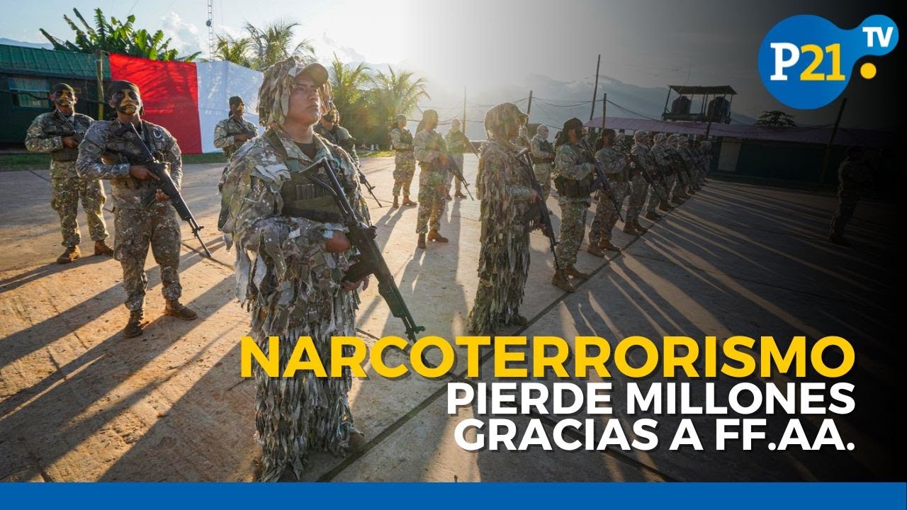 Narcoterrorismo PIERDE MILLONES DE D&Oacute;LARES en el Vraem gracias a FF.AA. #p21tv
