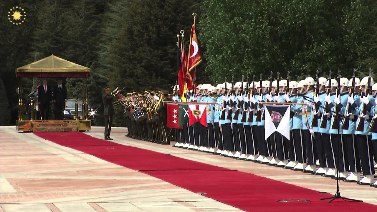 Almanya Federal Cumhuriyeti Cumhurbaşkanı Gauck Çankaya Köşkü'nde-28.04.2014