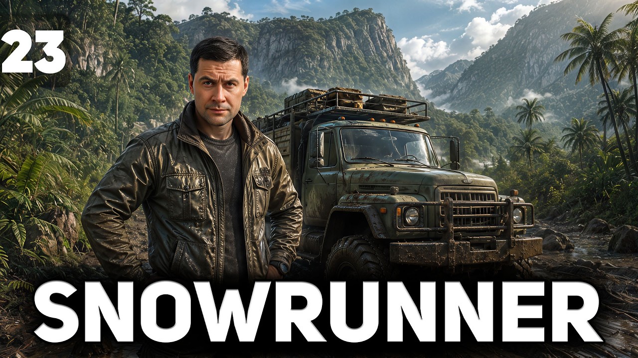 Мексиканские джунгли под музыку 🚚 SnowRunner [PC 2020] #23
