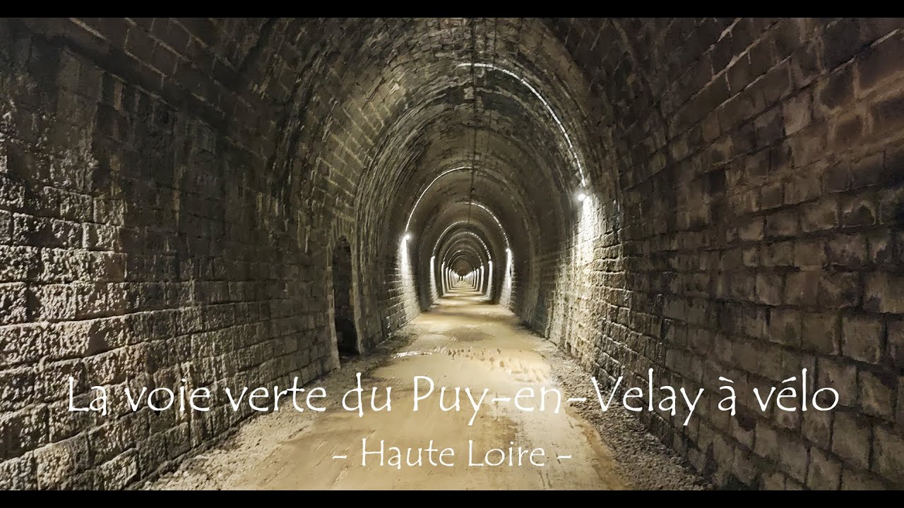 TIMELAPSE 3 MINUTES : Intégrale de la voie verte de Costaros au Puy-en-Velay à vélo - Août 2022