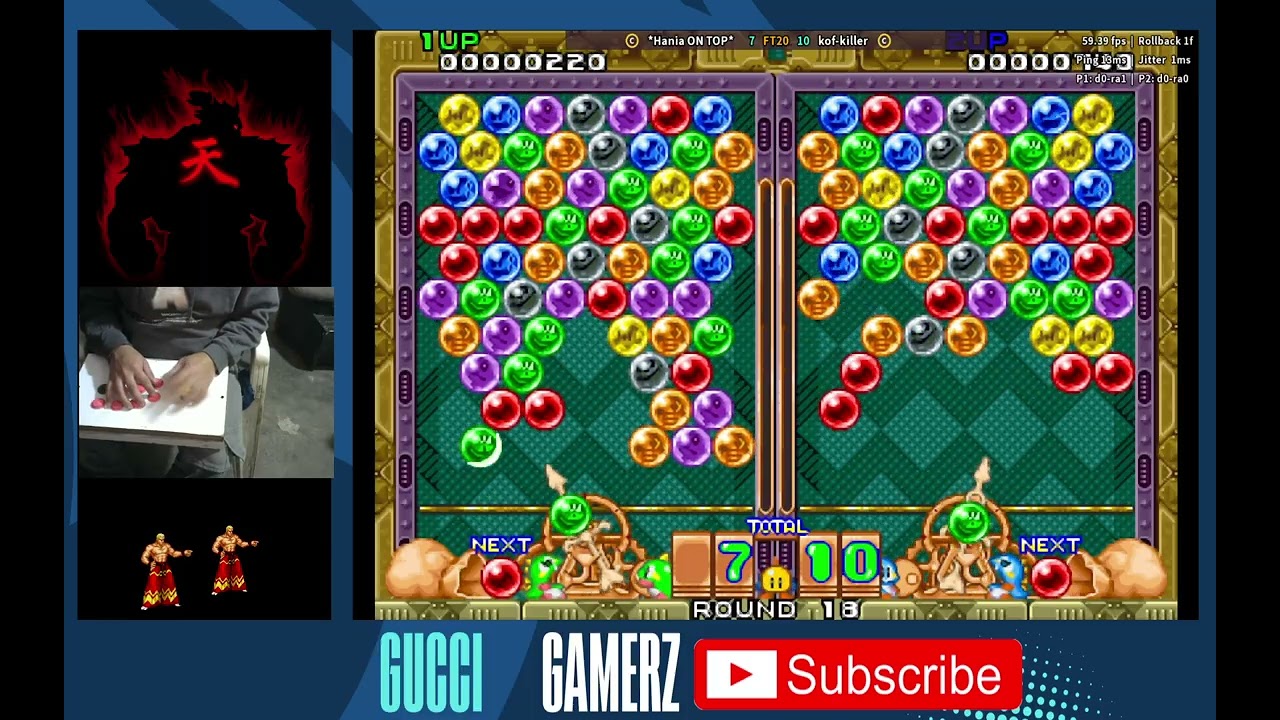 Puzzle Bobble / - kof-killer - VS - *Hania ON TOP* - ( FT 20 ) #retro