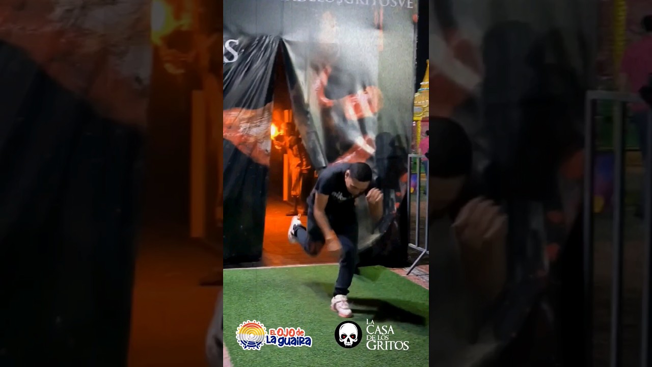 Diversi&oacute;n y sustos en la casa de los gritos/ Casa del terror en Venezuela #venezuela