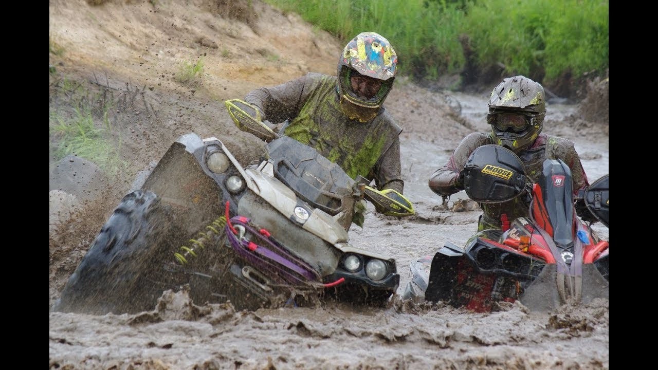 ATV Off-Road Race, mud race, Can am Trophy Latvia 2018