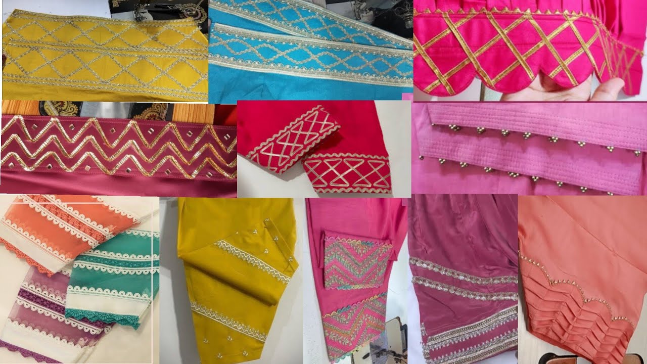 Salwar Mohri Designs/Poncha Designs With Lace/Mohri Poncha Designs 2025/Latest Mohri Designs