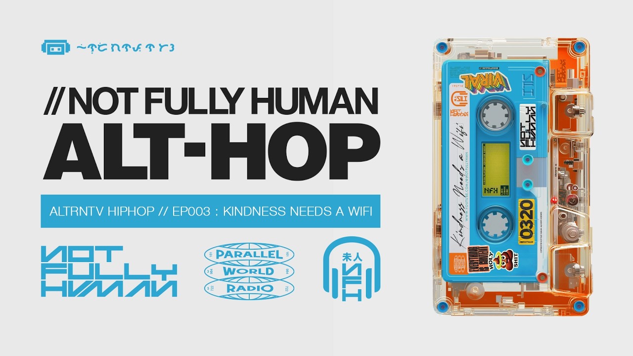 Alternative Hip Hop | Kindness Needs A WiFi | Not Fully Human