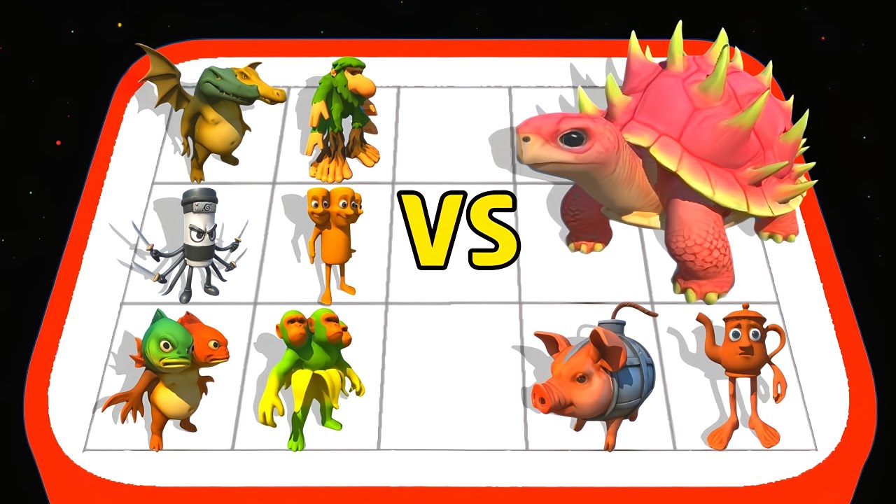 ITALIAN MEME GAME MERGE RUNNER - ( Part - 04 ) New Merge Game, Merge Monster Battle Gameplay