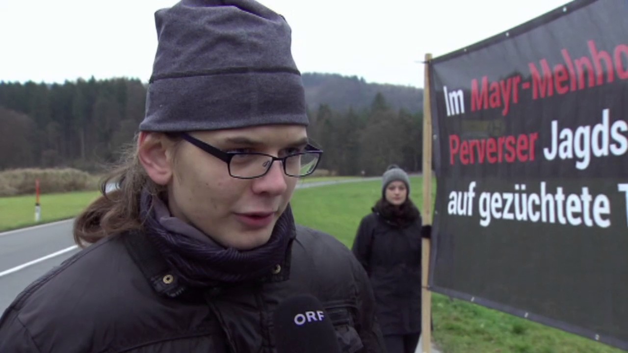 Tierschützer verärgern Adventmarktbesucher ORF Salzburg heute