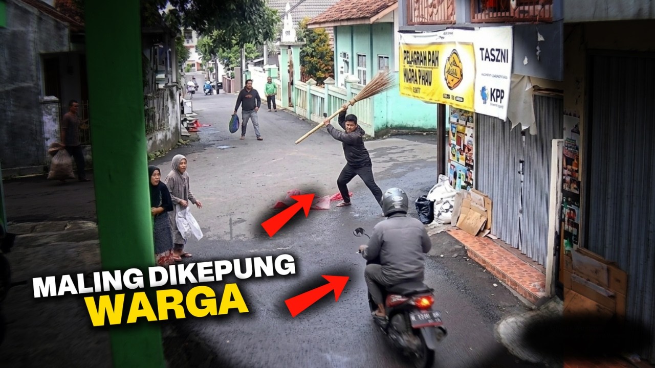 WARGA KOMPAK BASMI MALING DAN BERI SALAM OLAHRAGA
