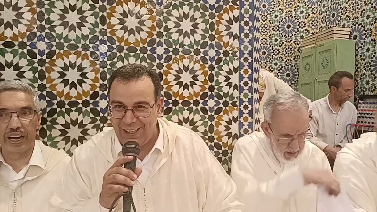 الليلة الوزانية الكبرى لجمعية الصفا لمدح المصطفى  بمولاي إدريس زرهون 1444ه 2022م