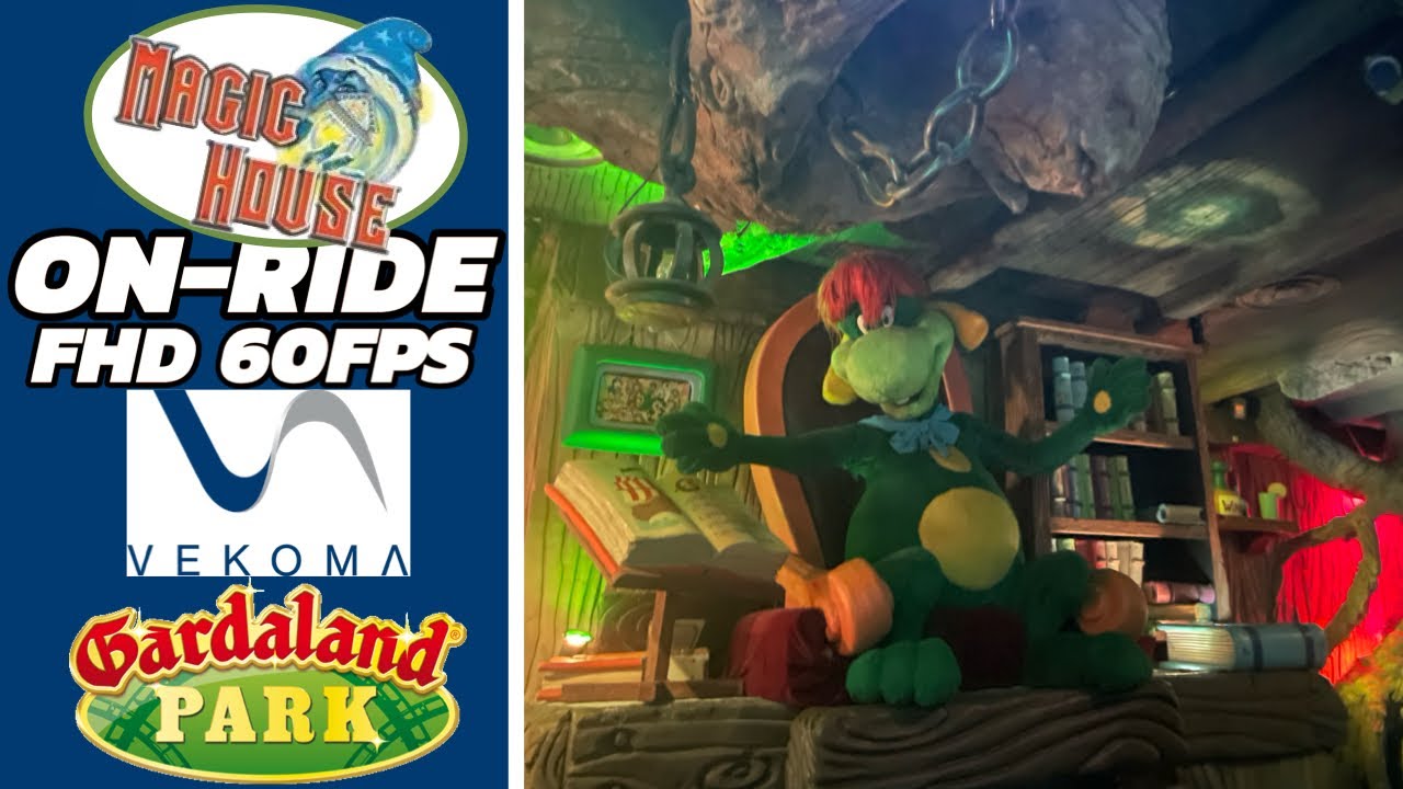 Magic House at Gardaland | POV OnRide - Full HD 2023 | Vekoma Mad House