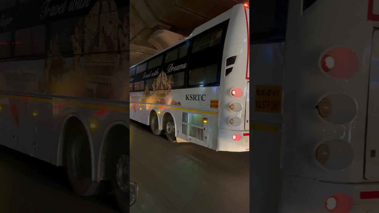 Ksrtc ambari dream class sleeper bus at Bangalore 