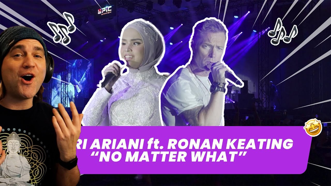 PUTRI ARIANI Reaction ft RONAN KEATING - NO MATTER WHAT