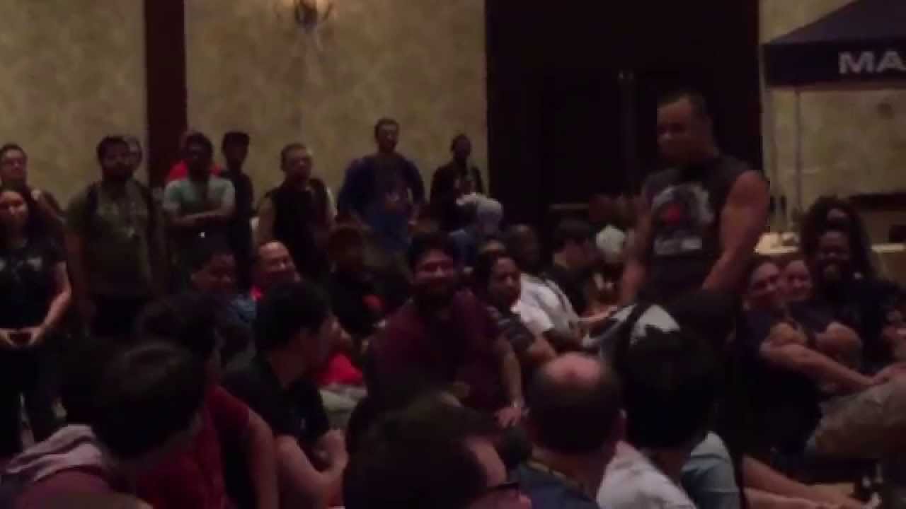 CEO 2015: Ultra Rumble Dayasha's Triple H Entrance Crowd Cam