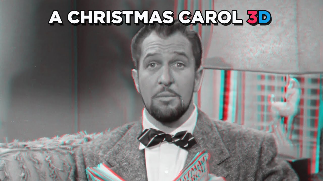 A CHRISTMAS CAROL (1949) Featuring Vincent Price - Now in Anaglyph 3D | FREE Download from EYEPOP-3D