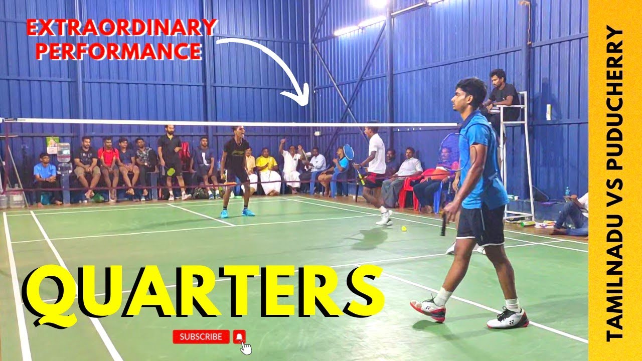 SIDHARTH DHILEEPAN vs HEMACHANDRAN PREJAN | AANDIMADAM STATE LEVEL OPEN BADMINTON TOURNAMENT 2022