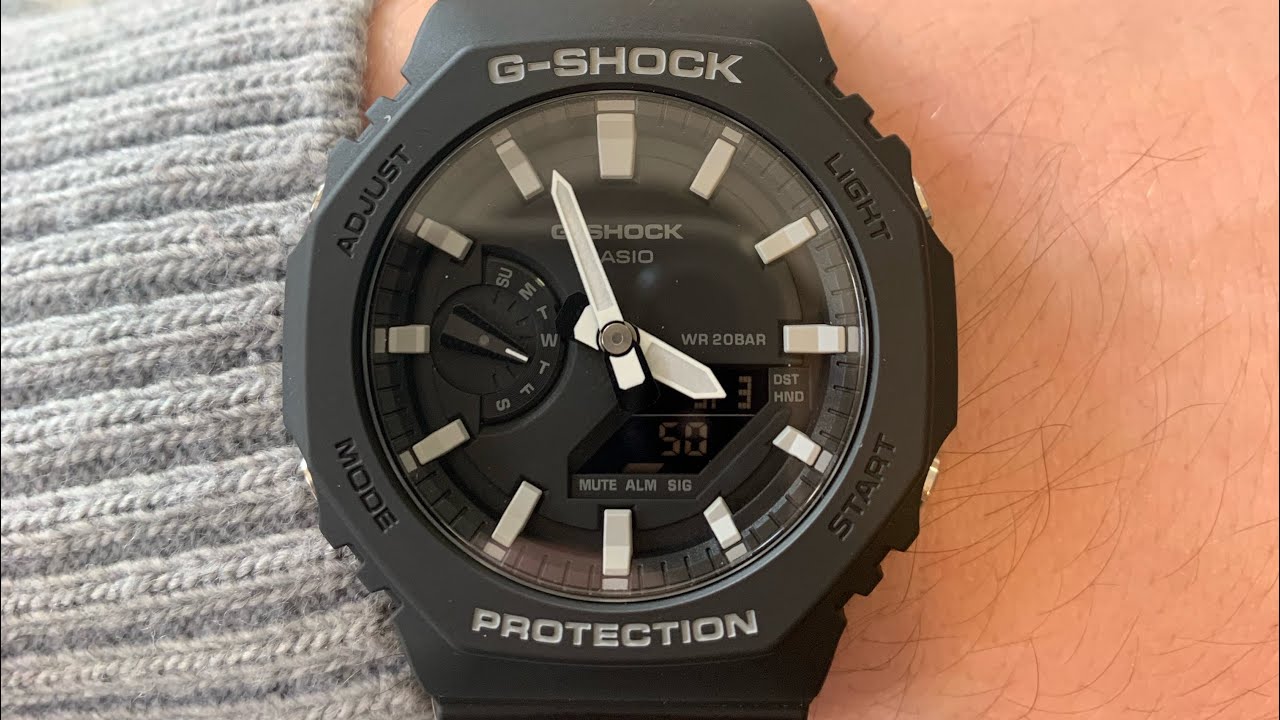 Обзор Casio GA-2100-1A