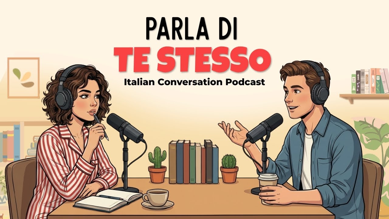 How to Talk about Yourself in Italian | Italian Podcast for Easy Conversation