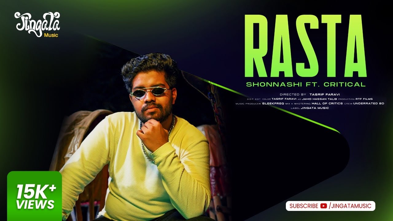 Rasta - Shonnashi Ft. Critical Mahmood | Bangla Rap Song 2021 | Jingata Music #BanglaRap #BdRap