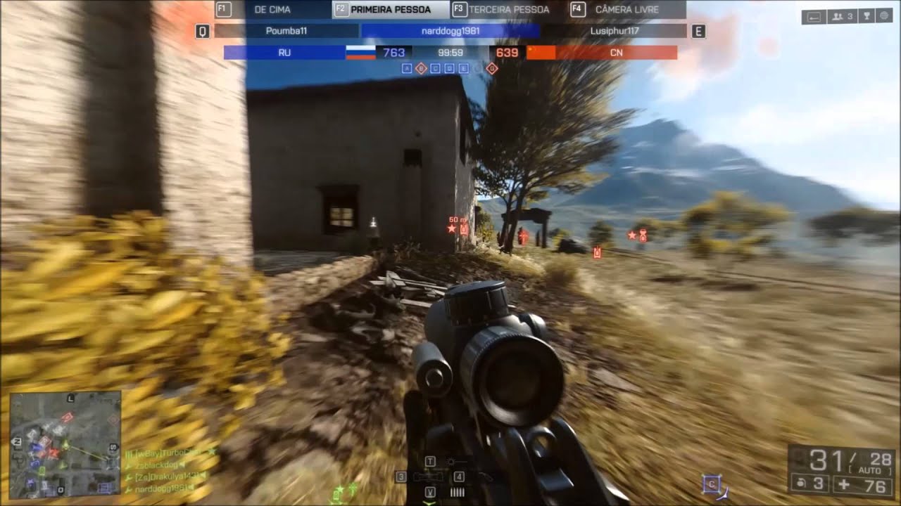 Battlefield 4 Hacker Cheater ( Caught in Spectator )