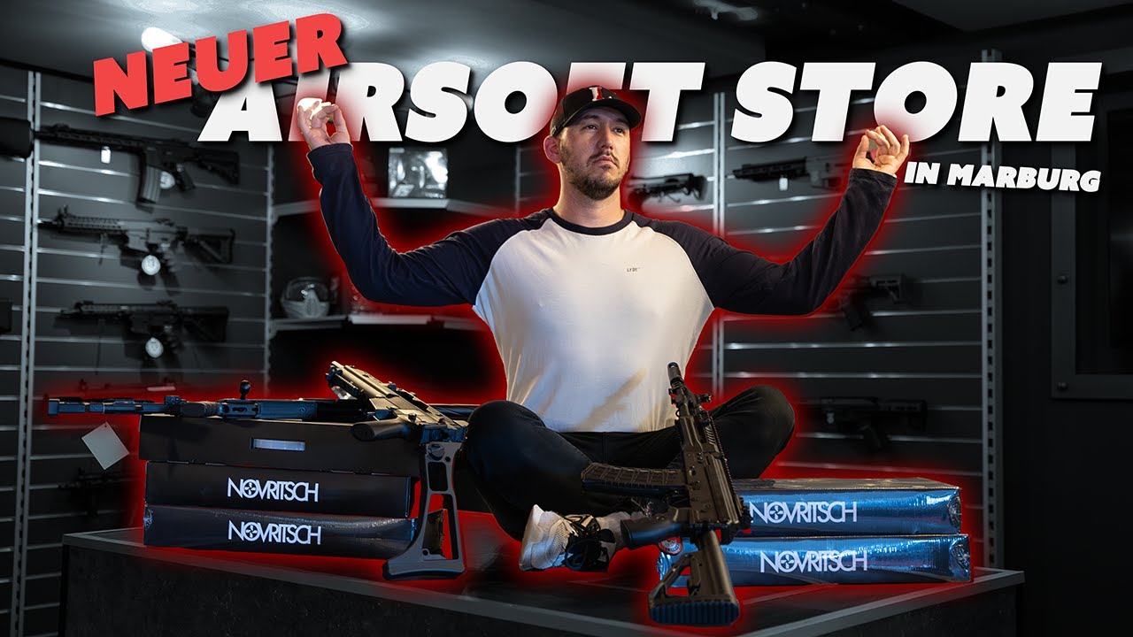 Wir eröffnen einen Airsoft Shop in der Heldenhalle