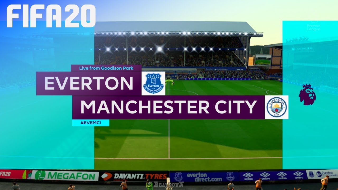 FIFA 20 - Everton vs. Manchester City @ Goodison Park