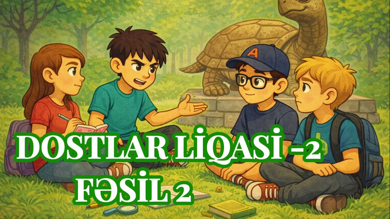 📖 DOSTLAR LİQASİ 2 ✨ FƏSİL 2 ✨ UŞAQLAR ÜÇÜN AUDİOKİTAB