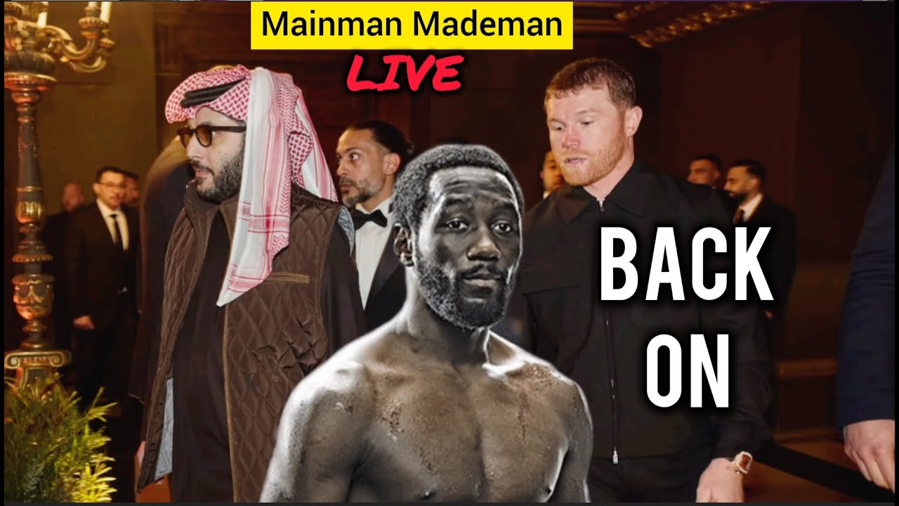 Canelo vs Crawford BACK ON ! Canelo signs 4 fight deal