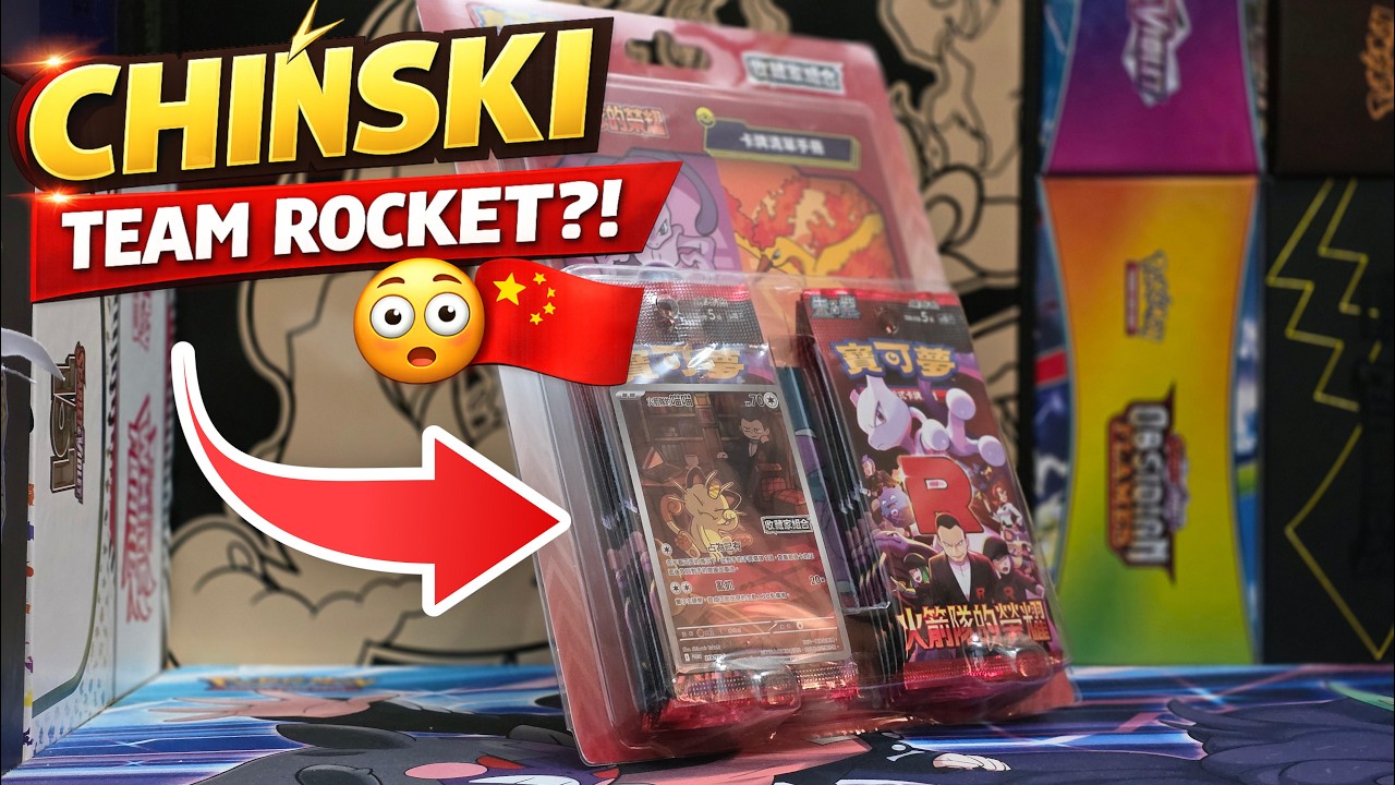 Team Rocket wraca?! 😳 Chiński Blister Box Glory of Team Rocket