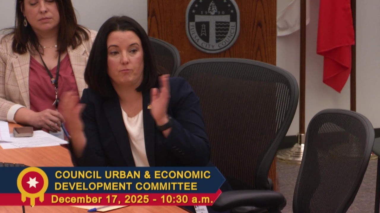 Tulsa City Council Urban & Economic Development Committee