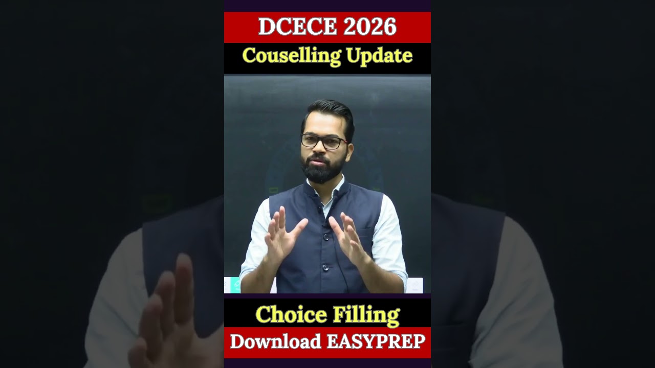 🔥 DCECE 2026 | Online Counselling | Choice Filling | College Preference | Complete Details #decele