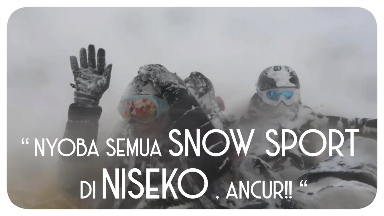 Nyobain snow sport sampe BEKU !!