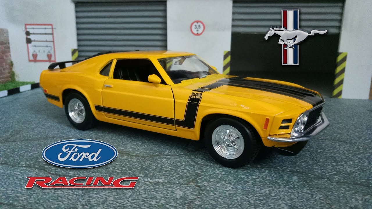 Ford Mustang BOSS 302 1970 Масштабная модель автомобиля 1/24 Maisto