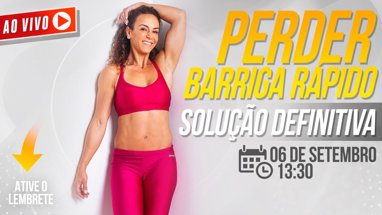 ⛔️ Perder Barriga Rápido - Solução Definitiva | Raquel Quartiero
