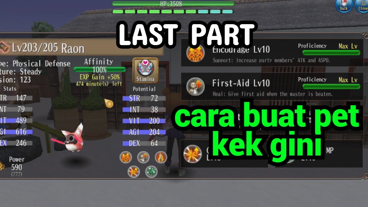 CARA BUAT PET SUPPORT AMPR (PART 2) - TORAM ONLINE