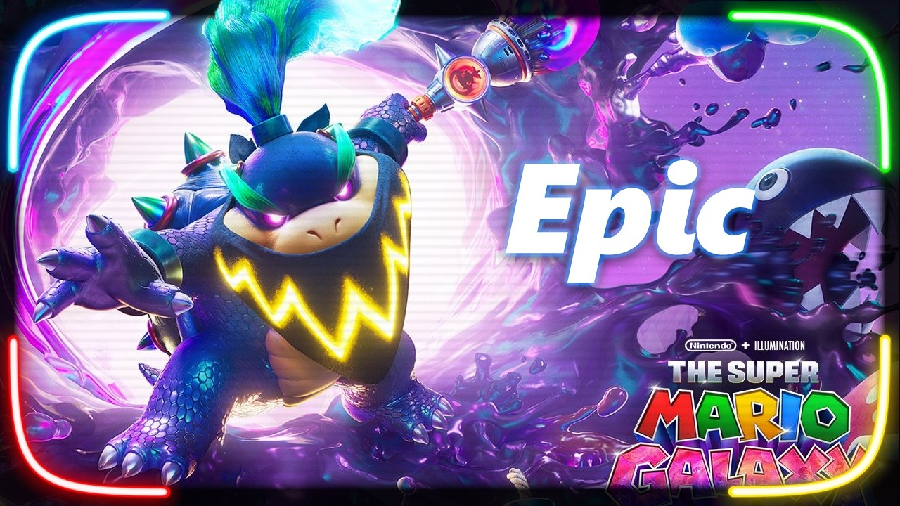 New Mario Galaxy Movie Scene + EPIC New Bowser Jr Art Revealed!