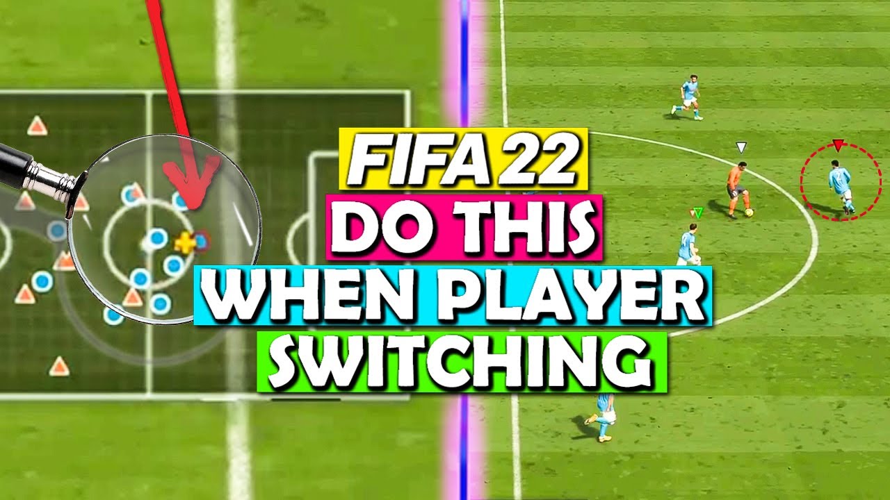 DO THIS when RIGHT STICK SWITCHING in FIFA 22!