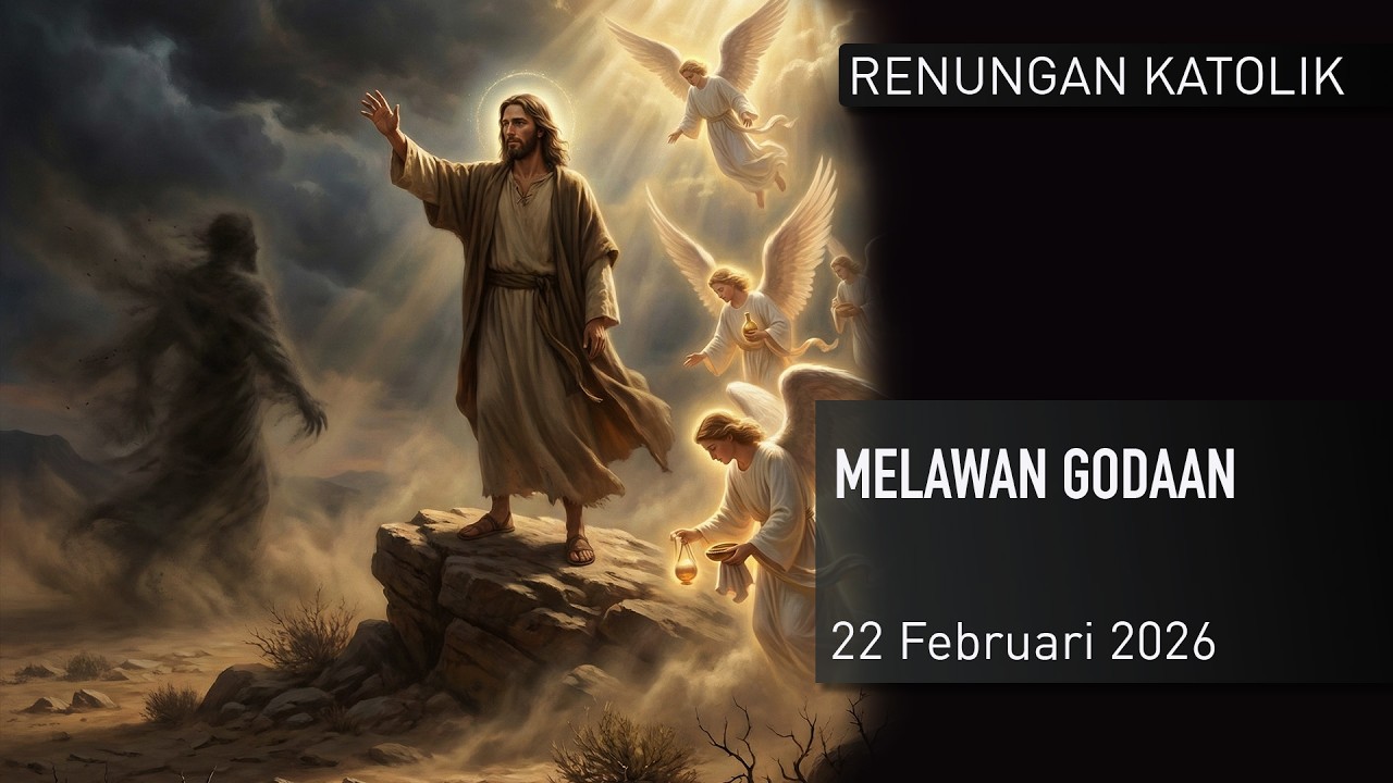 Renungan Katolik 22 Februari 2026 Melawan Godaan