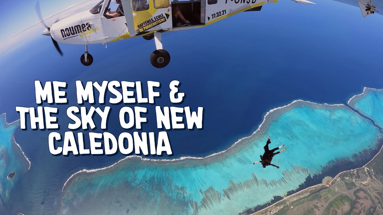 Skydiving in New Caledonia / Sauter en parachute en Nouvelle Calédonie