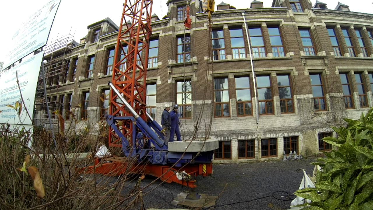 Dismantling Arcomet A45A - Sarens  LTM 1350-6.1 - Jodoigne