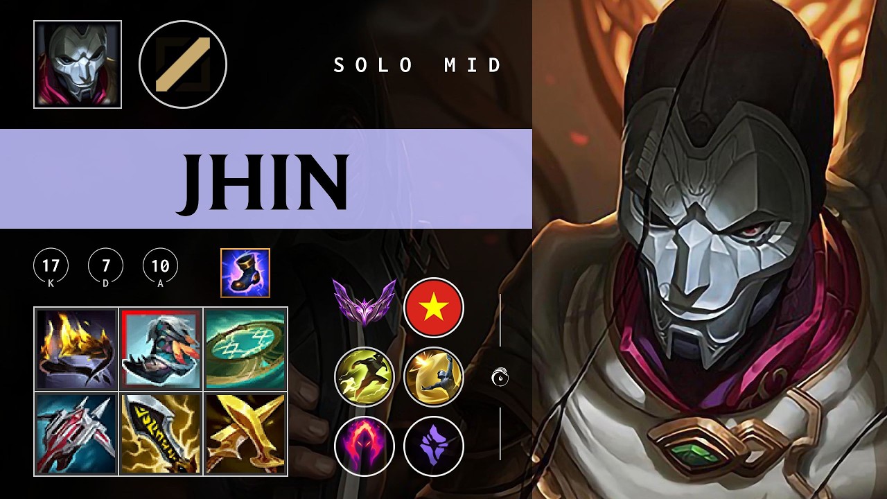 Jhin Mid vs Malzahar - VN Master Patch 26.05